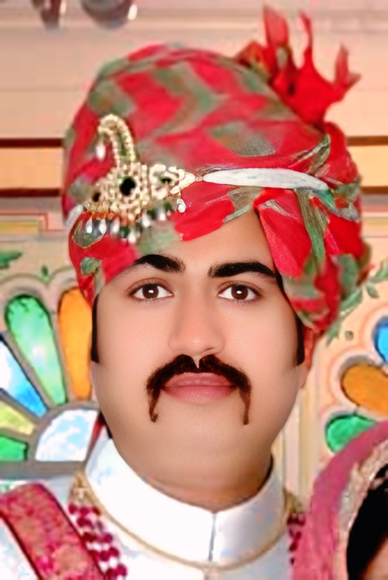 Traditional turban style 1