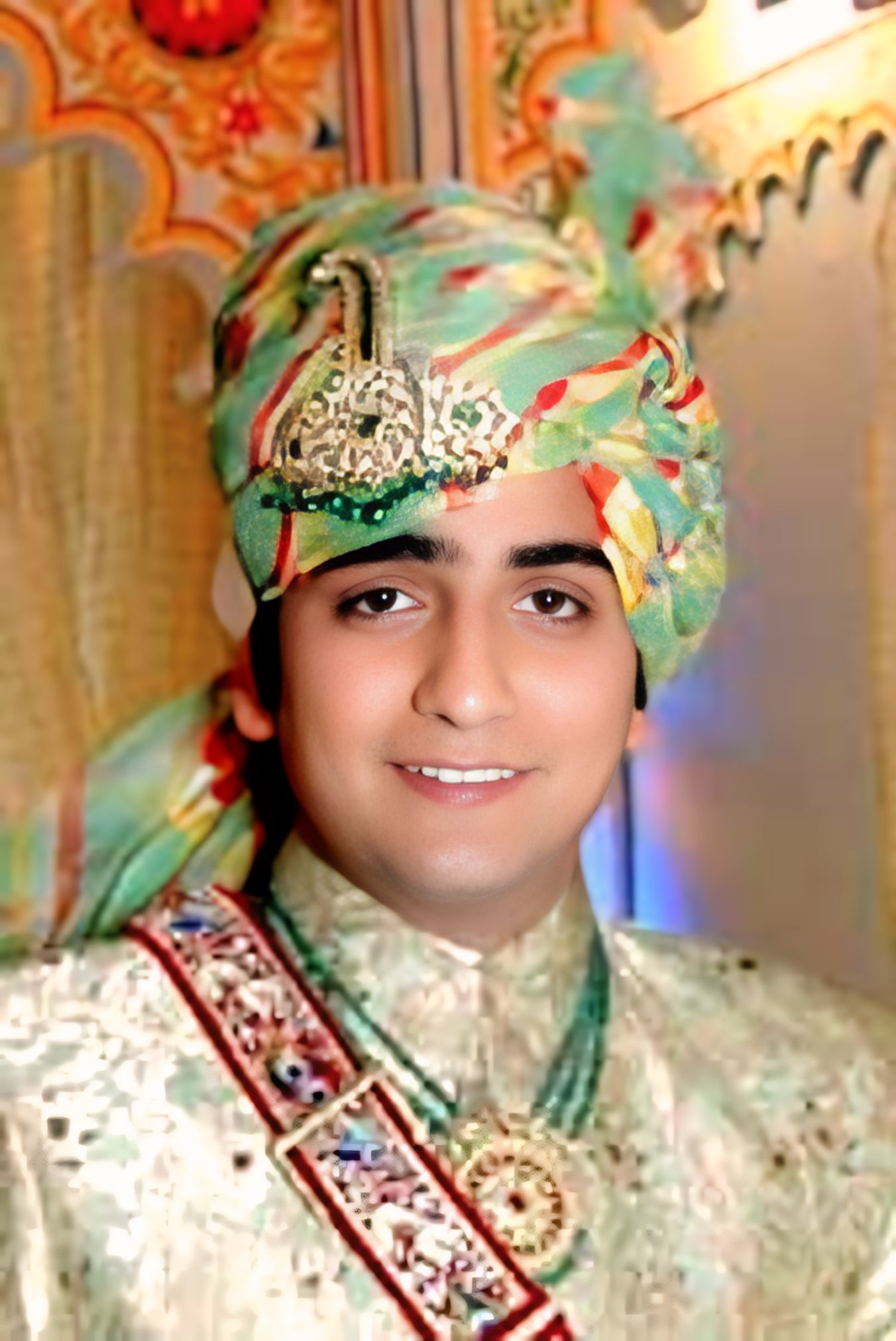 Traditional turban style 1